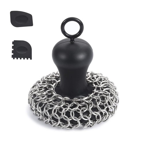 Cast iron chainmail - iron, scrubber