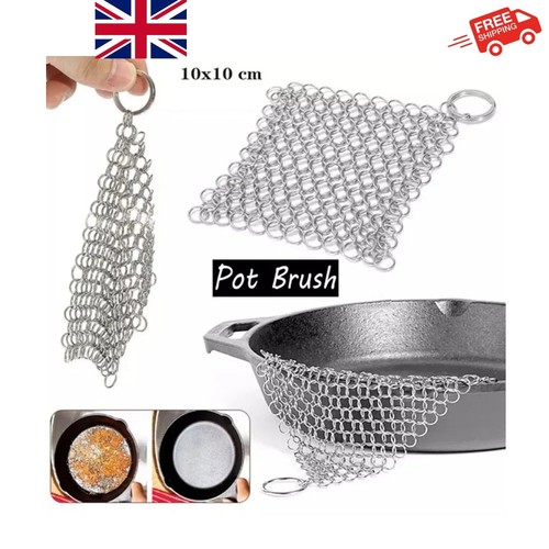 Cast iron cleaner chainmail - cast,