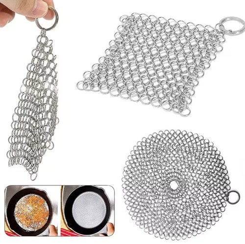 Cast iron cleaner chainmail - cast,