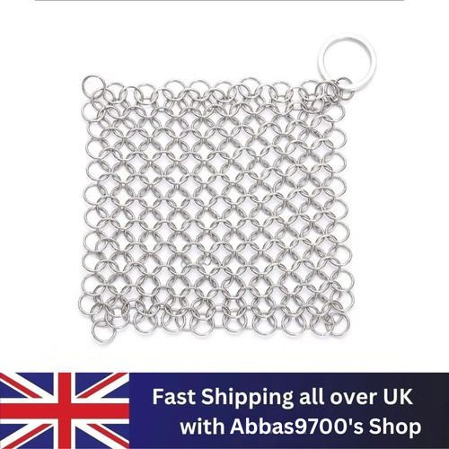 Cast iron cleaner chainmail - cast,