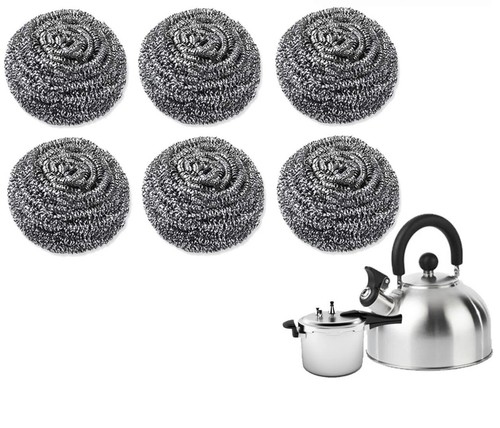 Stainless steel scourers - stainless,