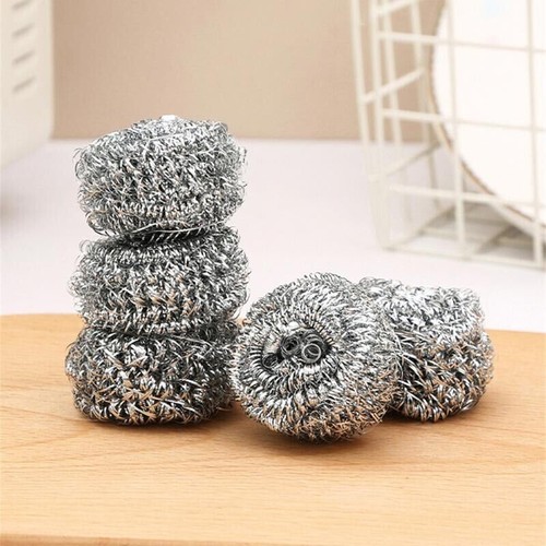 6pcs stainless steel scrubbing - stainless,