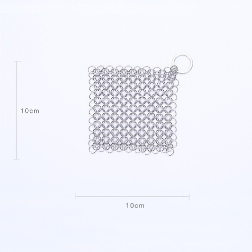 Cast iron cleaner chainmail - iron,