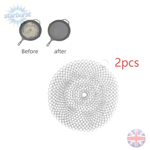 2pcs cast iron cleaner - 2pcs,