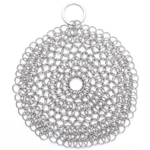 Cast iron cleaner chainmail - iron,
