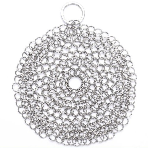 Cast iron cleaner chainmail - iron,