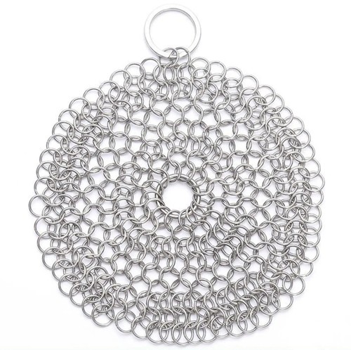 Cast iron cleaner chainmail - iron,